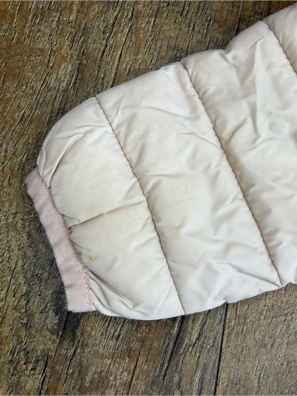 Old Navy Toddler Girls Puffer Coat Quilted Hooded Lightweight Jacket Pink 3T